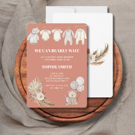 テラコッタボホパンパス我々は心から待つことができる 招待状