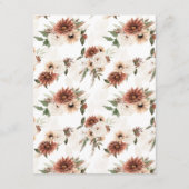 テラコッタボホフローラ結婚ズ エンクロージャーカード (裏面)