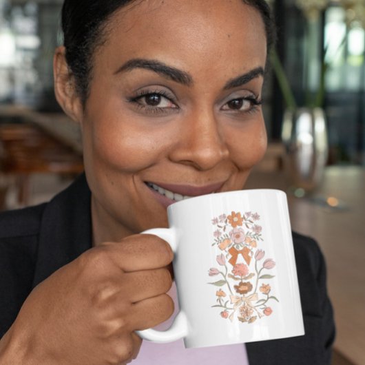 テラコッタボホフローラ コーヒーマグカップ