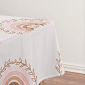 テラコッタボホレインボニーダスティピンク テーブルクロス (インサイチュ)