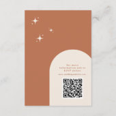 テラコッタボホレトロ結婚ズ文房具 エンクロージャーカード (裏面)