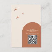 テラコッタボホレトロ結婚ズ文房具 エンクロージャーカード (裏面)