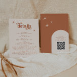 テラコッタボホレトロ結婚ズ文房具 エンクロージャーカード<br><div class="desc">これはテラコッタレトロをテーマにしたエンクロージャカード。このレトロなエンクロージャカードの最も*の表現と色を編集して、イベントテーマとパーソナルスタイルに合わせる(「詳細」という言葉は編集できないが、その色を変えることができる！) //一致するデザインについては、真摯にNicole ZazzleストアでBIRDIEを検索する。*このもしデザインは気に入っているが、あなたが探している何かのために利用可能な表示されない、いつでも私に連絡を取って：)</div>