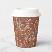 テラコッタボホワイルドフラワーズ 紙コップ (裏面)