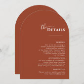 テラコッタボホ旅程ラスト結婚式 プログラム (正面/裏面)