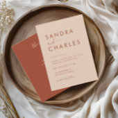 テラコッタボホ旅程ラスト結婚式 プログラム