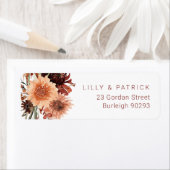 テラコッタボホ秋サマー差出人住所結婚ズ ラベル (インサイチュ)