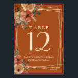 テラコッタボホ秋フローラウォーター色 テーブルナンバー<br><div class="desc">この美しい水色秋ボホテラコッタ水色フローラのテーブル番号結婚は、緑と金ゴールドのフレームに囲まれたベージュと燃えたオレンジ色の花とテラコッタの背景を特徴としている。Touchの書道は美しい花に完璧な伴奏である。あなたのデザインのトーンを設定する素敵な結婚お祝い選択。デザインに関する質問や追加のカスタマイズおよび/または一致する項目については、charmdesignstudio@rcn.com宛てにメールを送信するだけで、お手伝いさせていただきます。このページのコレクションリンクを表示して、この美しいデザインで一致するすべてのアイテムを表示する。</div>