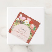 テラコッタボホ開花サボスベイビーシャワー フェイバータグ (インサイチュ)