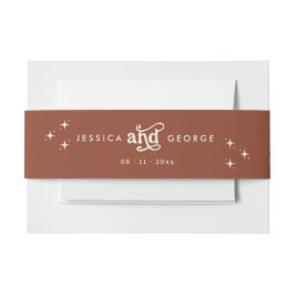 テラコッタボホ 招待状ベリーバンド