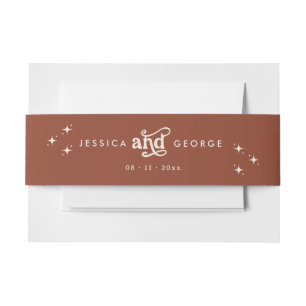 テラコッタボホ 招待状ベリーバンド