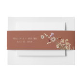 テラコッタボホ 招待状ベリーバンド (正面例)