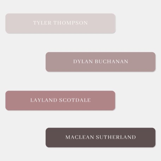 テラコッタボーイズタイポグラフィ防水学校 ラベル (グループ)