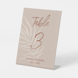 テラコッタボー結婚ホズ 台座サイン