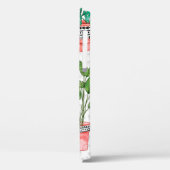 テラコッタポットズウォーターカラーハウスプラントシームレス  Case-Mate iPhoneケース (裏面 / 左)