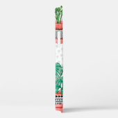 テラコッタポットズウォーターカラーハウスプラントシームレス  Case-Mate iPhoneケース (裏面 / 右)