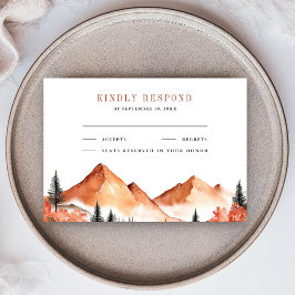 テラコッタマウンテンフォレスト結婚ズ 出欠カード