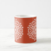 テラコッタマンダラ コーヒーマグカップ (中央)