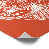 テラコッタマンダラ ポスター (角)