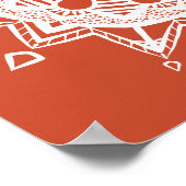 テラコッタマンダラ ポスター (角)