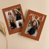 テラコッタミニマモダンリスト5アーチピック卒業 招待状