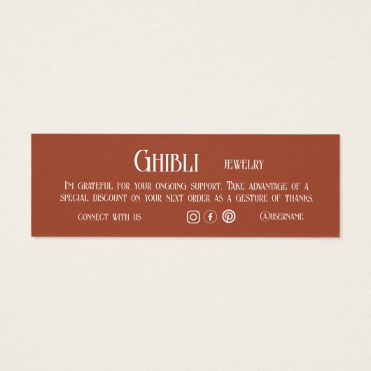 テラコッタミニマリストご購入ありがとうございます (裏面)