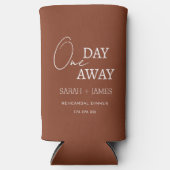 テラコッタミニマルワンデイリハ遠くにーサルディナー スリム缶クーラー (正面)