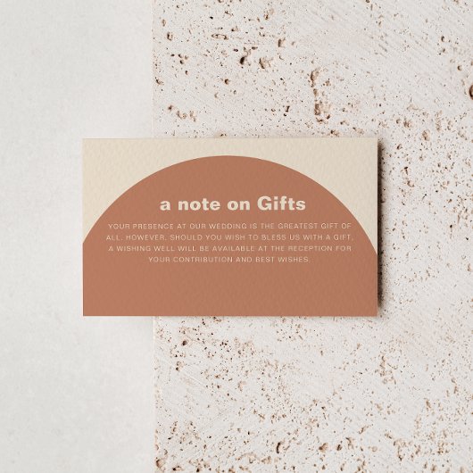 テラコッタミニマ結婚リストの願い井戸 エンクロージャーカード