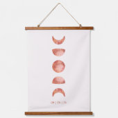 テラコッタムーン相結婚のタつるペストリー 吊り下げ型タペストリー (正面)