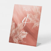 テラコッタメープル離れ秋の結婚式 台座サイン (正面)