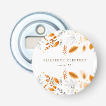 テラコッタモダンスクリプトエレガント秋の結婚式