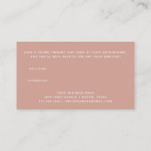 テラコッタモダンスクリプト 紹介カード (裏面)