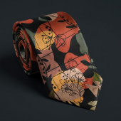 テラコッタモダンダークスタイル ネクタイ