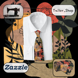 テラコッタモダンダークスタイル ネクタイ