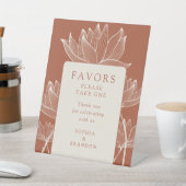 テラコッタモダンフローラの恩恵 台座サイン (インサイチュ)