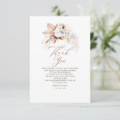 テラコッタモダンフローラボホサンキュー サンキューカード (スタンド正面)