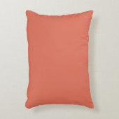 テラコッタモダンプレイ無地のンカラー アクセントクッション (正面(垂直))