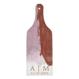 テラコッタモノグラムモダン カッティングボード