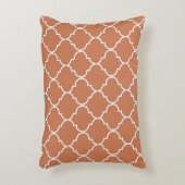 テラコッタモ地中海のロッコパターン アクセントクッション (正面(垂直))