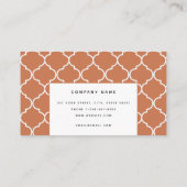 テラコッタモ地中海のロッコプロフェッショナル 名刺 (裏面)