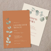 テラコッタユーカリプトゥスデコバチェロレッテウィークエンド 招待状