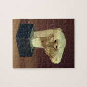 テラコッタラクダの頭部、Mohenjodaro、2300-1750紀元前に ジグソーパズル (横)
