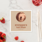 テラコッタラストディスコバチェロレッテ週末 スタンダードカクテルナプキン (インサイチュ)