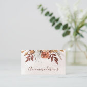 テラコッタラストフラワーズボホ秋宿泊施設 エンクロージャーカード (スタンド正面)