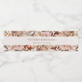 テラコッタラストフラワーズボホ秋葉 ペットボトルラベル (シングルラベル)