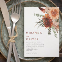 テラコッタラストボホウォーターカラー結婚フローラ