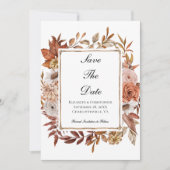 テラコッタラストボホフローラ結婚ズ セーブザデート (正面)