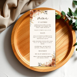 テラコッタラスト秋結婚フローラズディナー メニュー