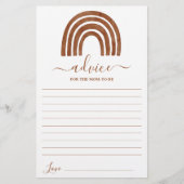 テラコッタレインボーアドバイスのためのママはカードになる (正面)