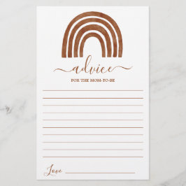 テラコッタレインボーアドバイスのためのママはカードになる